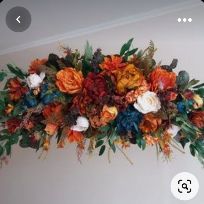 Arco íris  🌈invade a comunidade! Bouquet flores secas laranja 7