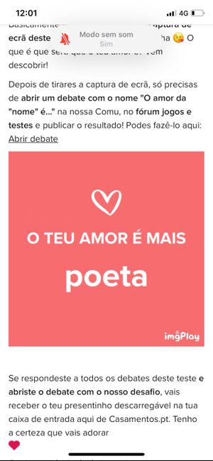 o amor da Paula é... 1