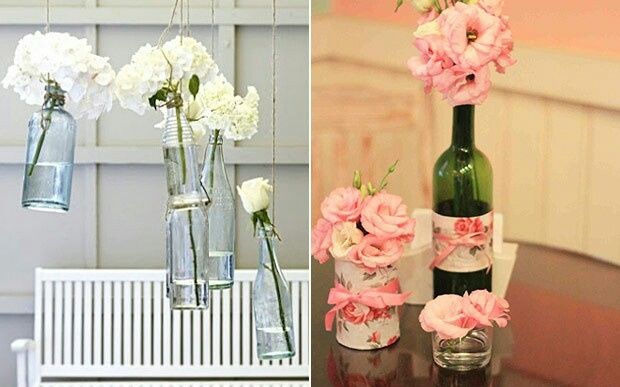 Decoração com garrafas :) - 7