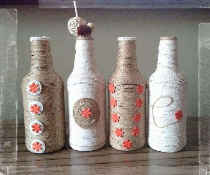 Decoração com garrafas :) - 14
