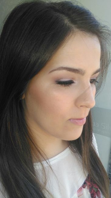 Prova de maquiagem :) - 3