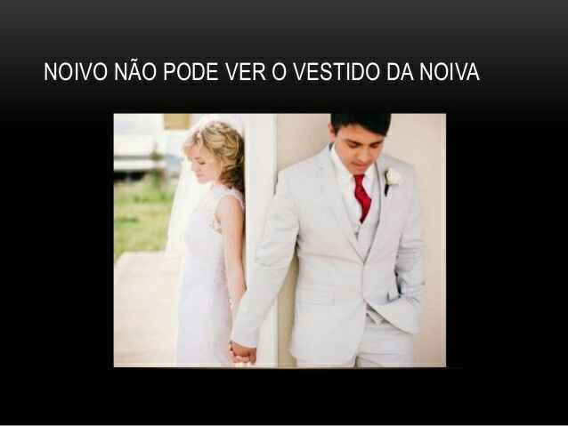As tradições do casamento - 3
