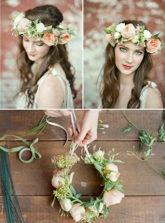 Inspirações de flores no cabelo - 3