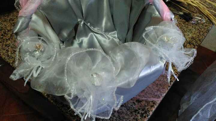 Cestas para os cones prontas :) - 3