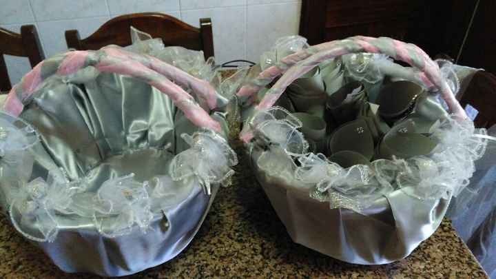 Cestas para os cones prontas :) - 4