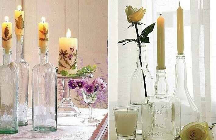 Decoração com garrafas :) - 10