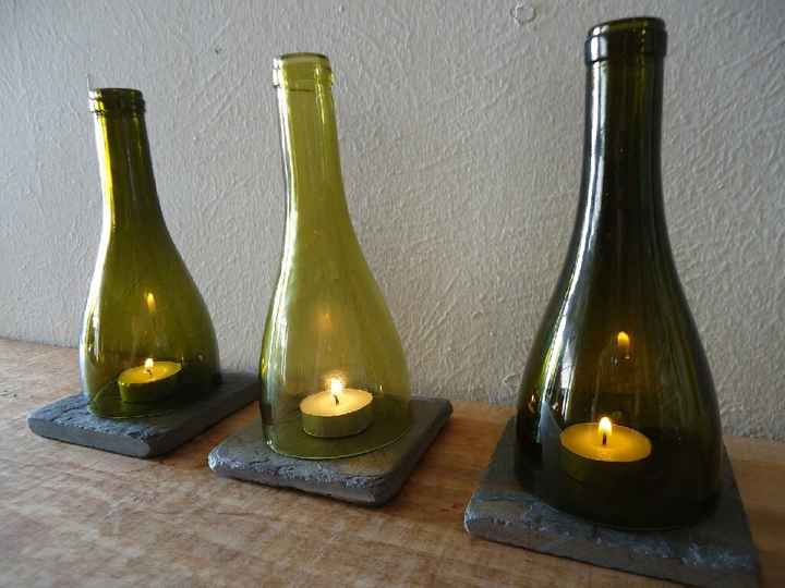 Decoração com garrafas :) - 11