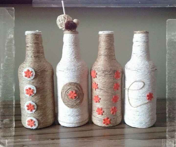 Decoração com garrafas :) - 14
