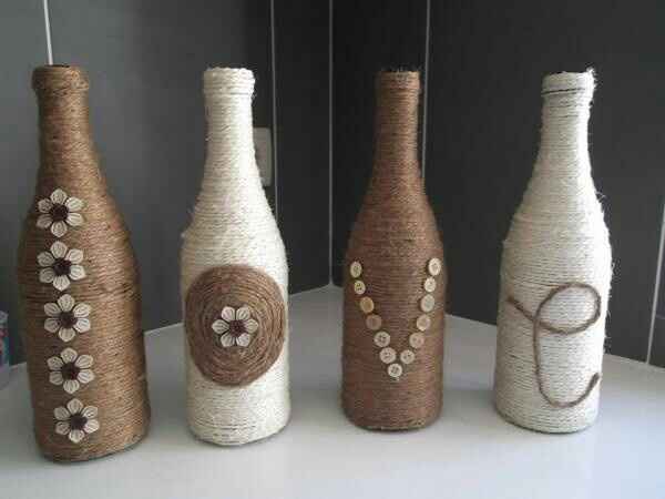 Decoração com garrafas :) - 15