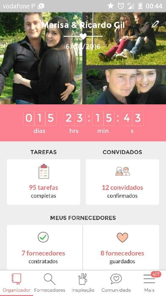 Apenas 15 dias :0 - 1