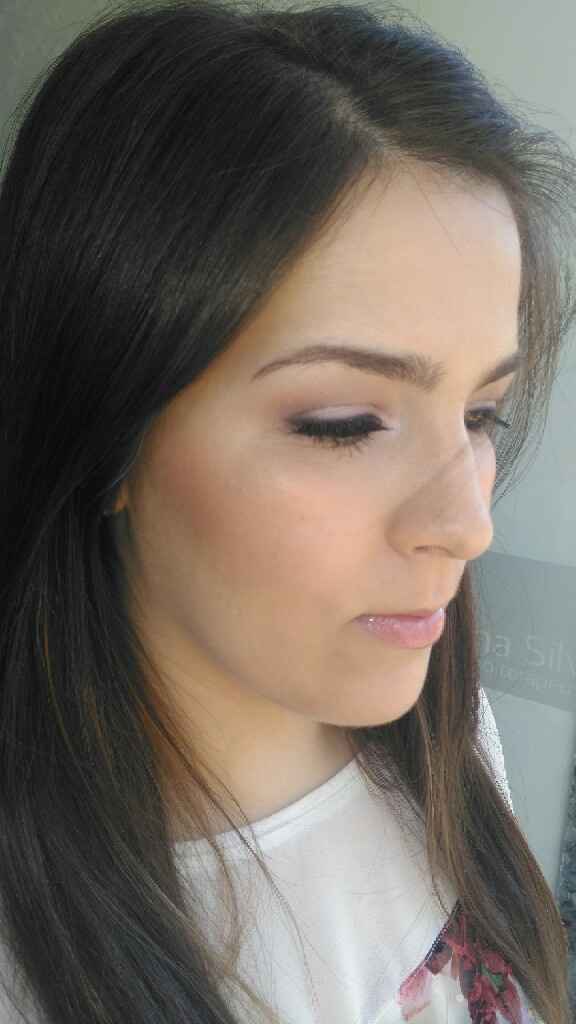Prova de maquiagem :) - 3