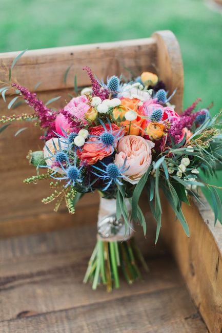 bouquet colorido