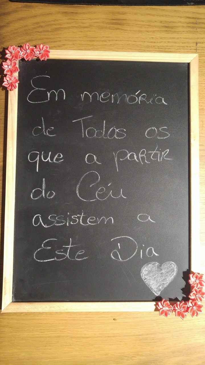 quadro de homenagem
