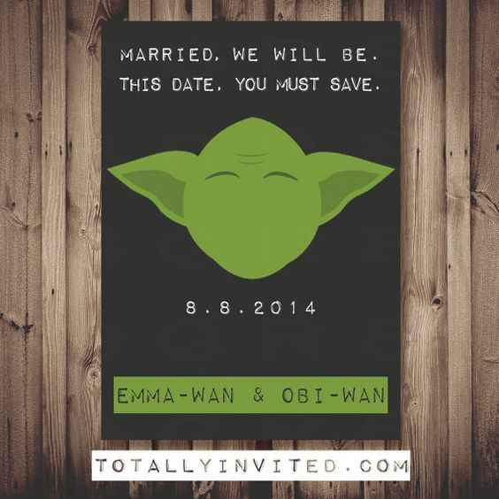 Save the date - Yoda