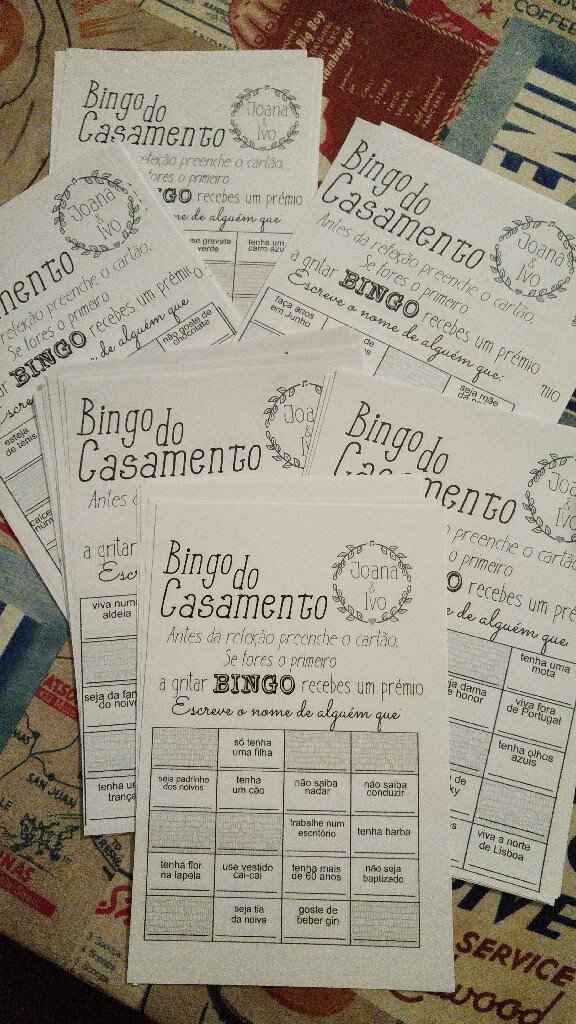 Bingo do casamento - check - 1