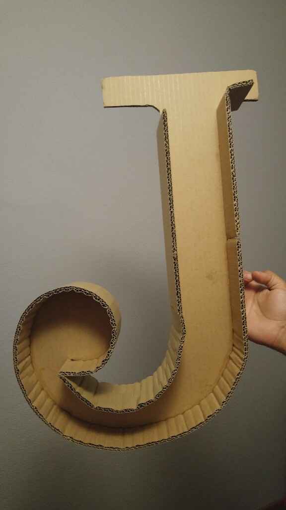 Letras gigantes diy - check - 2