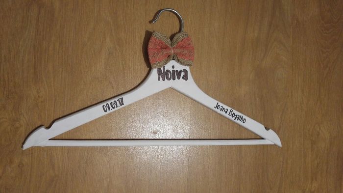 Cabides personalizados diy - check - 2