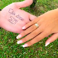 Bora partilhar o nosso anel de noivado? 💍😍 - 1