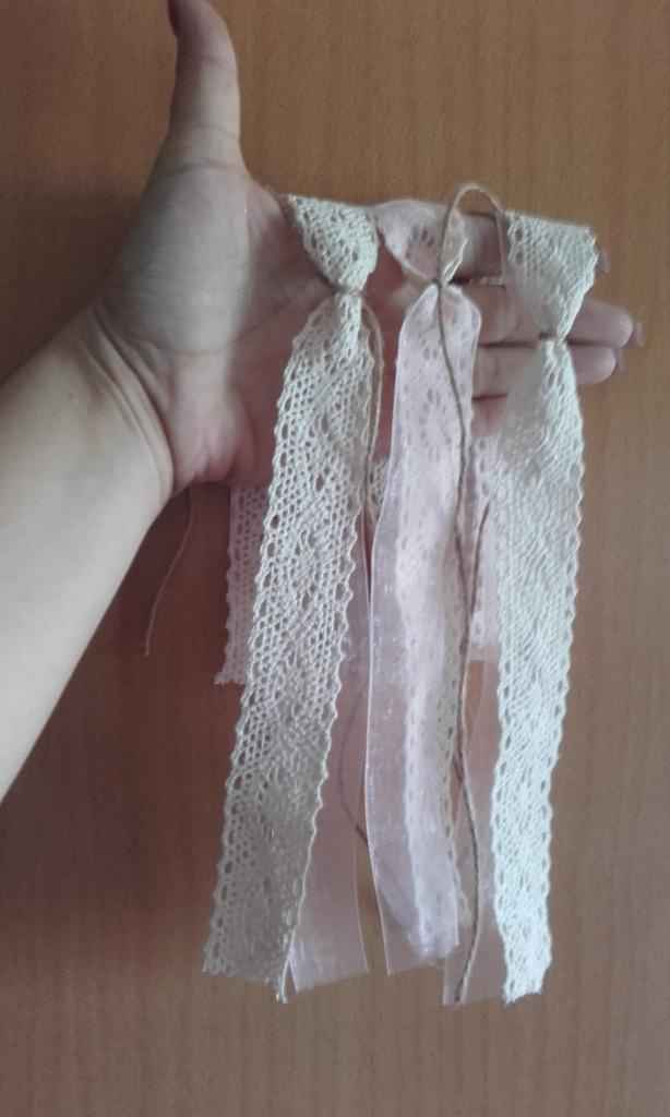 2 – Fitas (home made) para os carros dos convidados