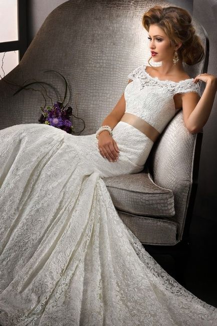 Vestido de renda