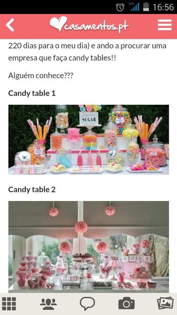 Ideias para candy tables - 4