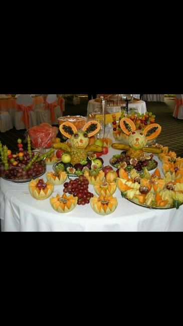 Ideias para mesa de frutas e marisco - 5