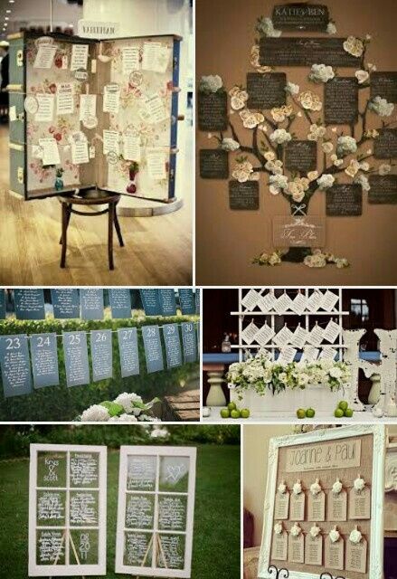 Ideias para seating plan - 2