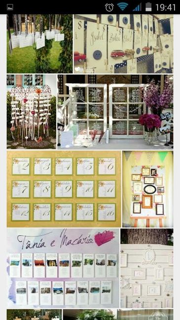 Ideias para seating plan - 4