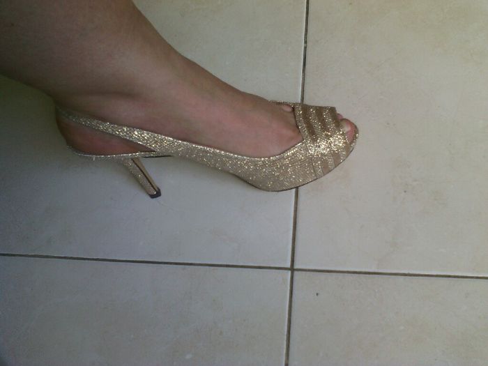 Chegaram os sapatos e comecei dyi copos - 2