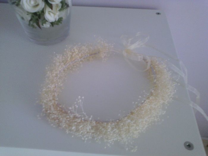 Tiaras de flores para as meninas - 1