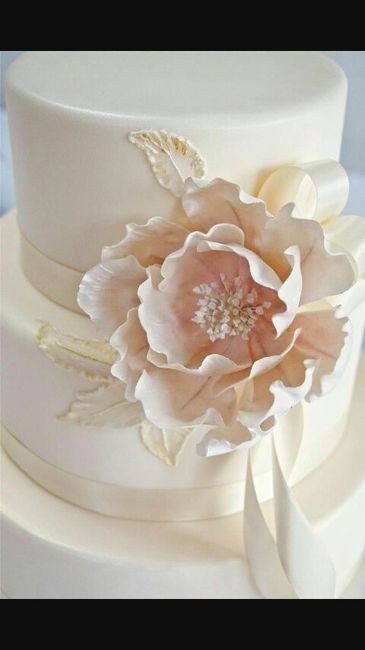 O nosso bolo de casamento - 1