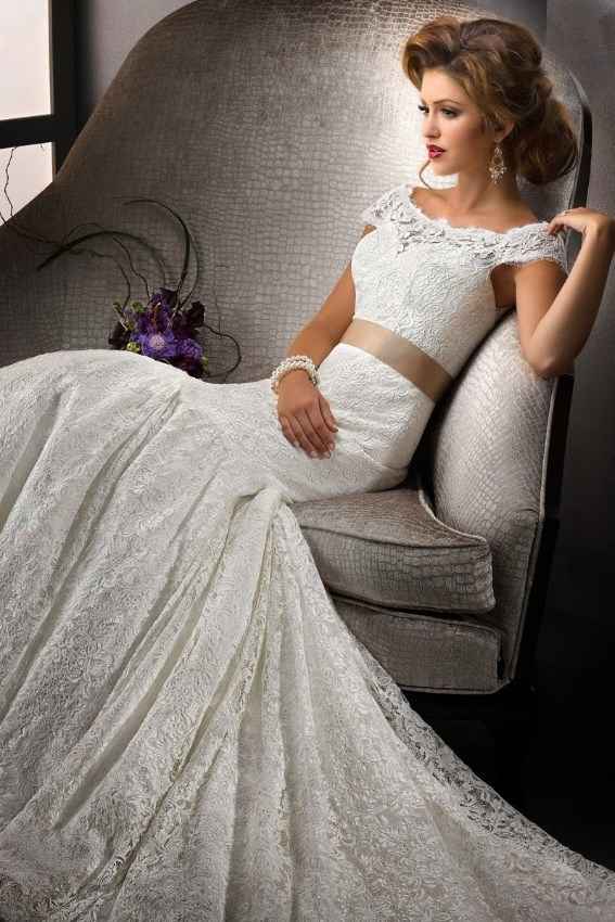 Vestido de renda