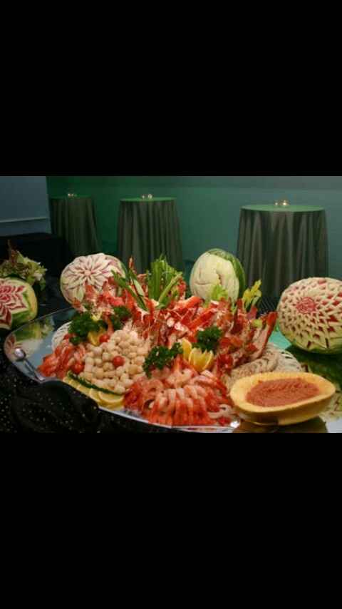 Ideias para mesa de frutas e marisco - 4
