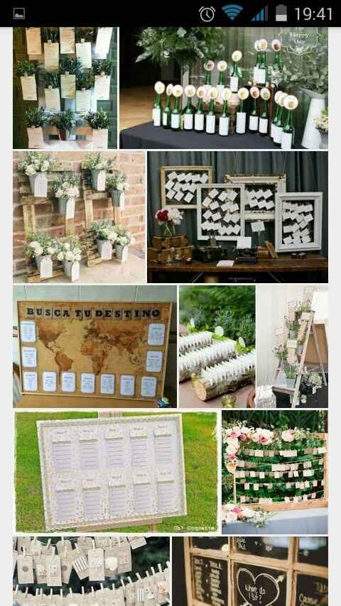 Ideias para seating plan - 5