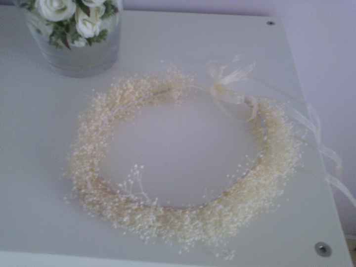 Tiaras de flores para as meninas - 1
