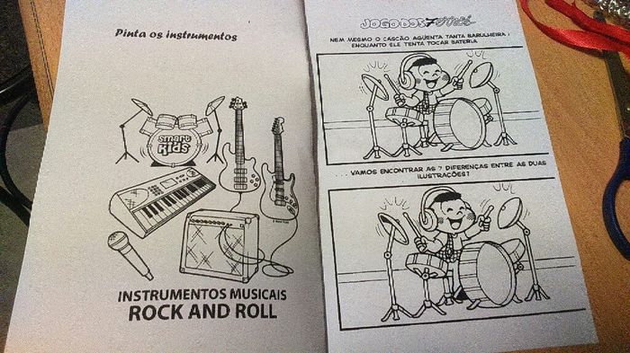 Livro actividade mini rocker - 2