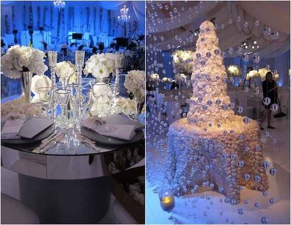 Winter wonderland wedding theme