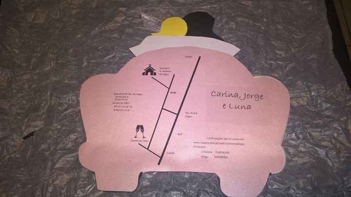 Verso do convite