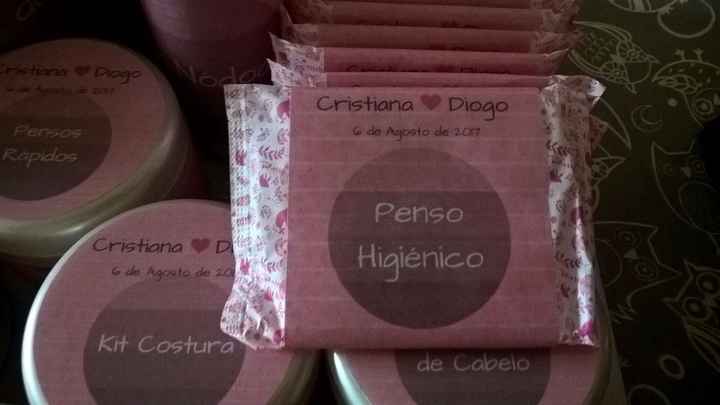 Kit WC senhoras - pormenor