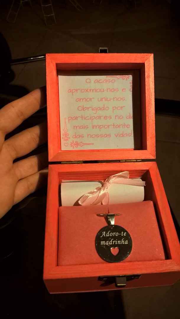 Caixinha aberta
