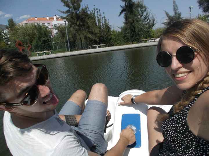Andámos de Gaivota no Jardim do Lado