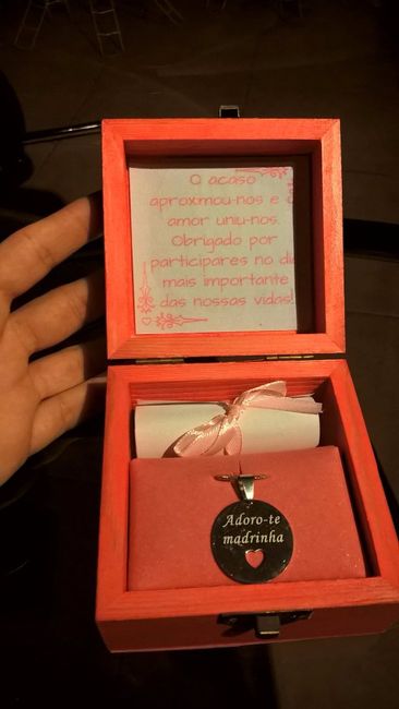 Caixinha aberta