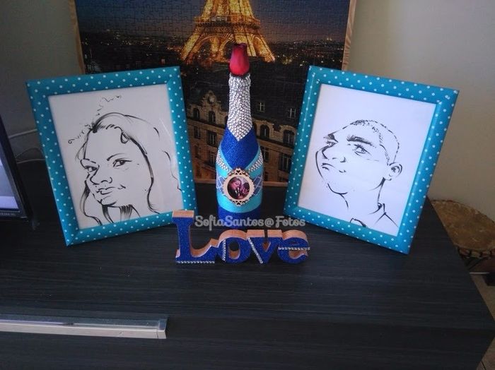 Decoração DIY #Garrafa de Champanhe