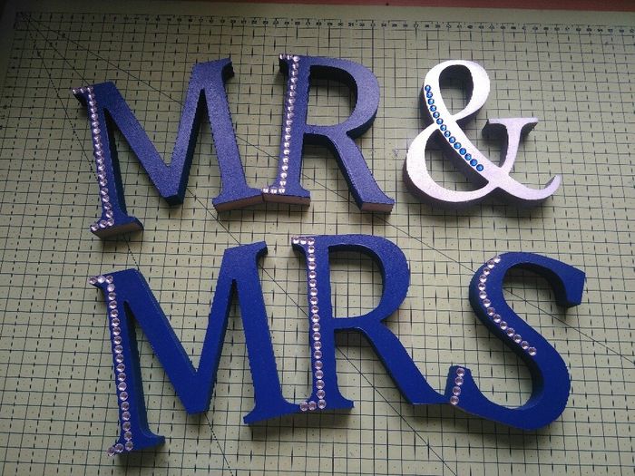 Letras para a nossa mesa - check!! - 2