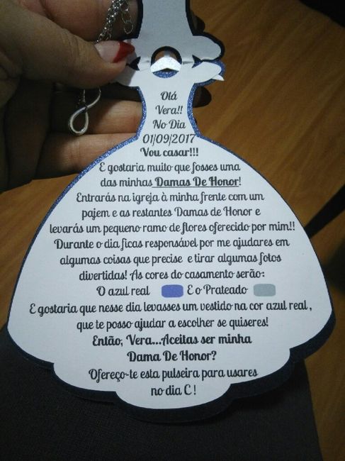 Convites damas de honor - check!! - 3