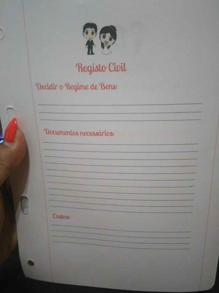 Registo Civil Agenda