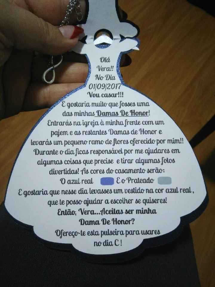 Convites damas de honor - check!! - 3