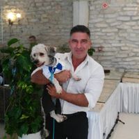 Animador Rp Eventos com o nosso cãozinho que entrou com a minha frente!