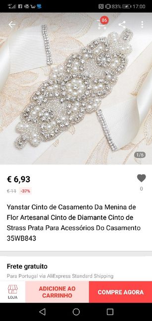 Cinto de noiva - 1