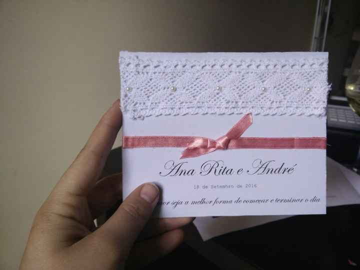 Convites hand made!!! - 2